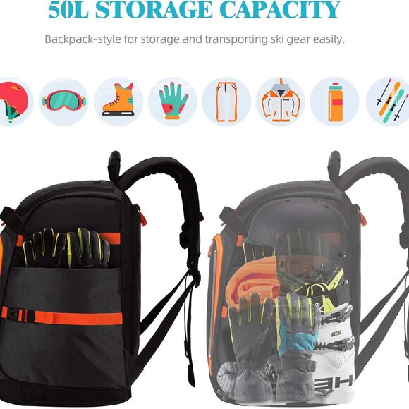 Ski/Snowboard Boot Bag - Picture 3 of 8